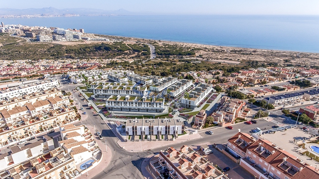 For sale new build apartments close to the sea in Alicante, Costa Blanca, Spain