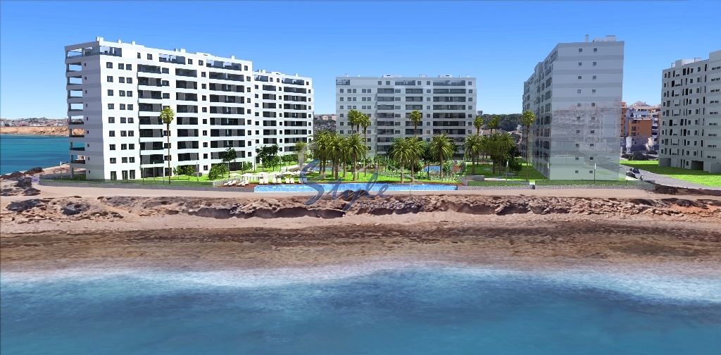 New build  front line apartments for sale in Torrevieja, Alicante, Costa Blanca, Spain ON1160_2B