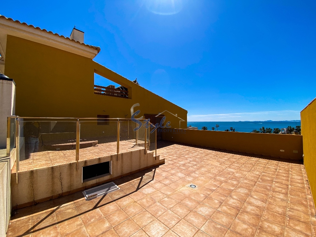 for sale beachside penthouse with sea views  in Punta Prima, Costa Blanca , Spain. ID575