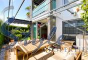 For sale modern 3-bedroom apartment on the ground floor with a garden in Punta Prima, Orihuela Costa. ID2688