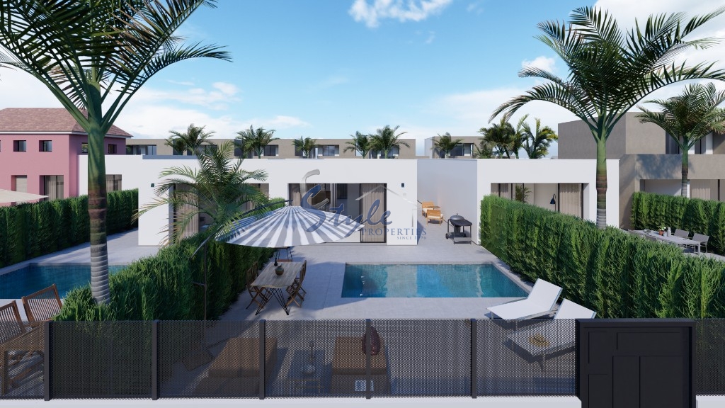 New villas for sale close to the beach in Murcia region. ON1405_2