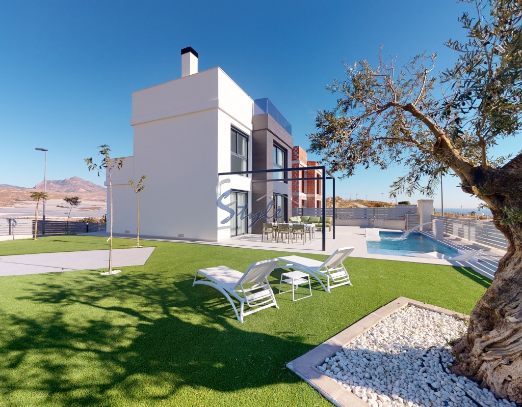 New villas in Mutxamel, Costa Blanca, Spain.ON1457