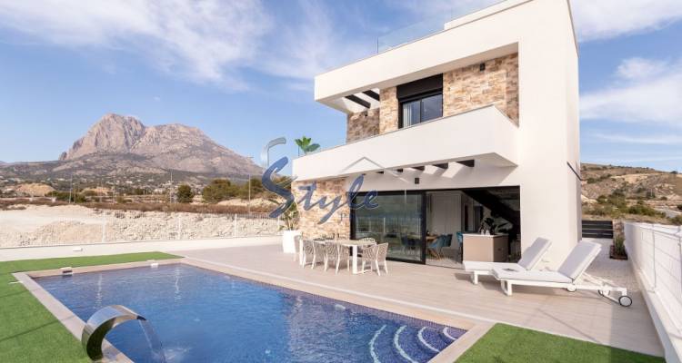 New 3 beds villa for sale close to Benidorm in Costa Blanca. ID: ON1138