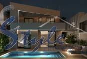 New build villas for sale in Blue Lagoon, Costa Blanca, Spain.ON1506