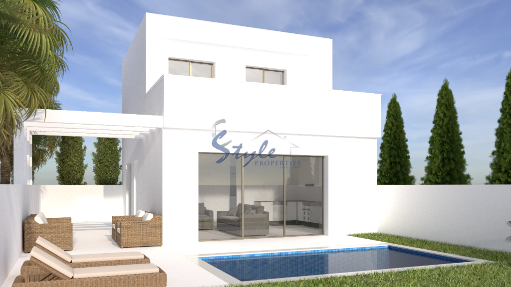 VIllas for sale in a new complex, Orihuela Costa, Costa Blanca, Spain. ON1518