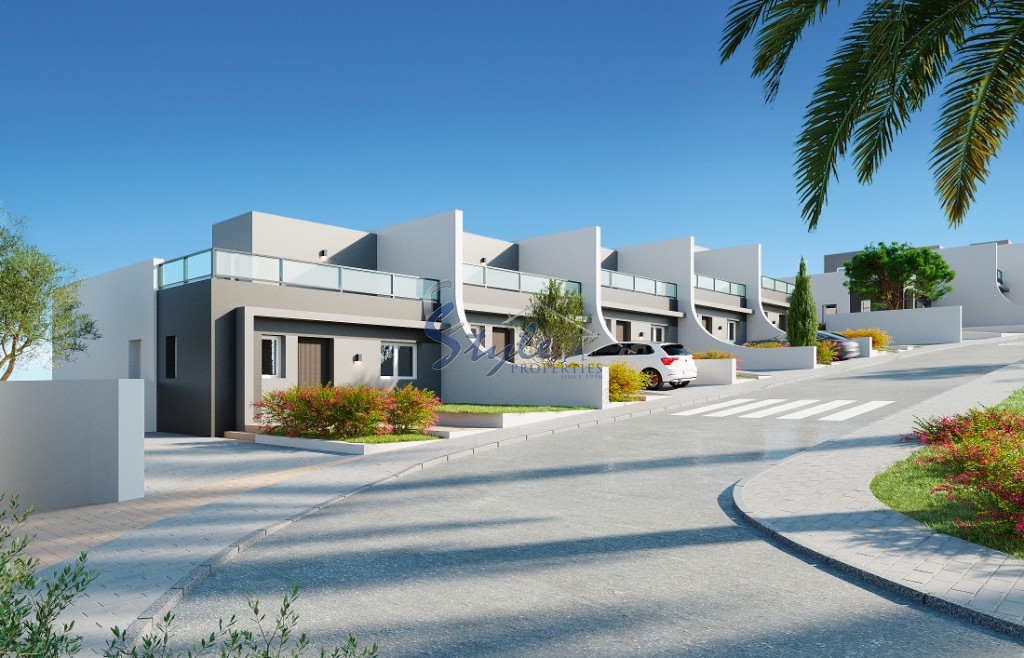 Casas adosadas de obra nueva en Finestrat, Costa Blanca, España. ON1513_A