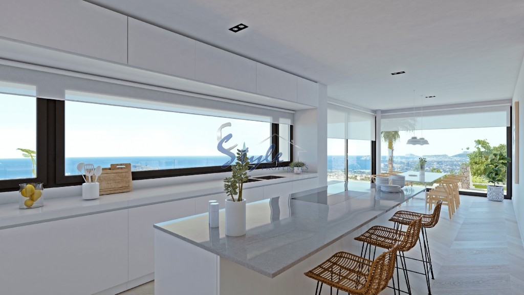 New luxury villa for sale in Cumbre del Sol, Costa Blanca, Spain. ON1537