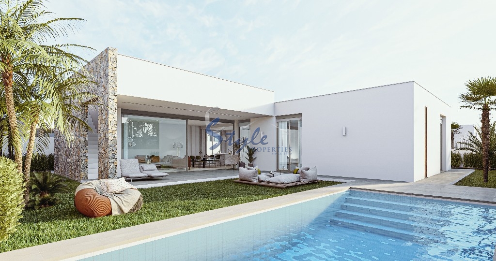 New build villas for sale close to the beach in Cartagena, Murcia.ON1592