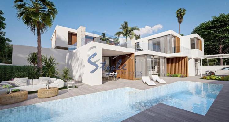 New build luxury villa for sale in El Albir, Costa Blanca, Spain.ON1601