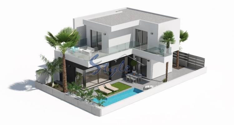 New build villas for sale in San Javier, Murcia, Spain. ON1635