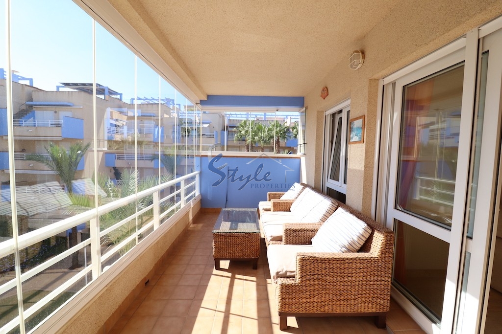Buy Apartment steps from the beach in Campoamor, Calas De Campoamor, Aguamarina. ID: 6098