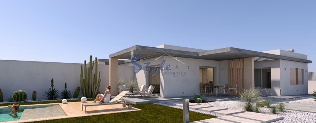 New build villas for sale in Santiago de Ribeira, Murcia, Spain.ON1652