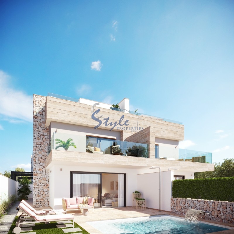 New build quads for sale in San Pedro del Pinatar, Murcia, Spain. ON1655