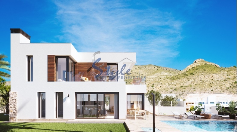 New build villas in Finestrat, Costa Blanca, Spain. ON1656