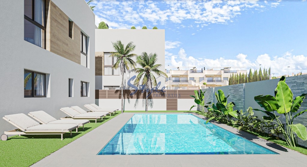 New build apartments close to the beach in San Pedro del Pinatar, Costa Balnca, Spain. ON1670_2