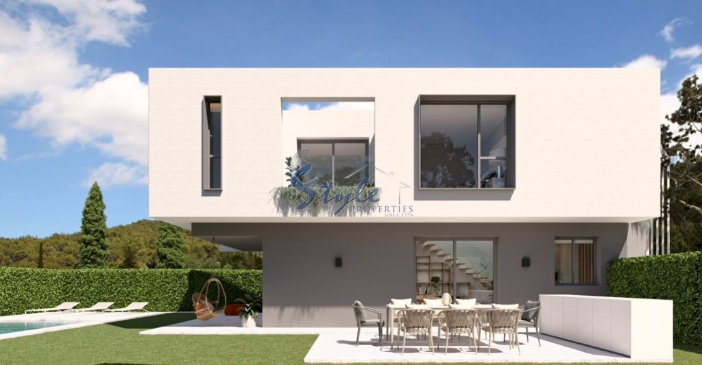 New villas in San Juan, Alicante, Costa Blanca, Spain.ON1683