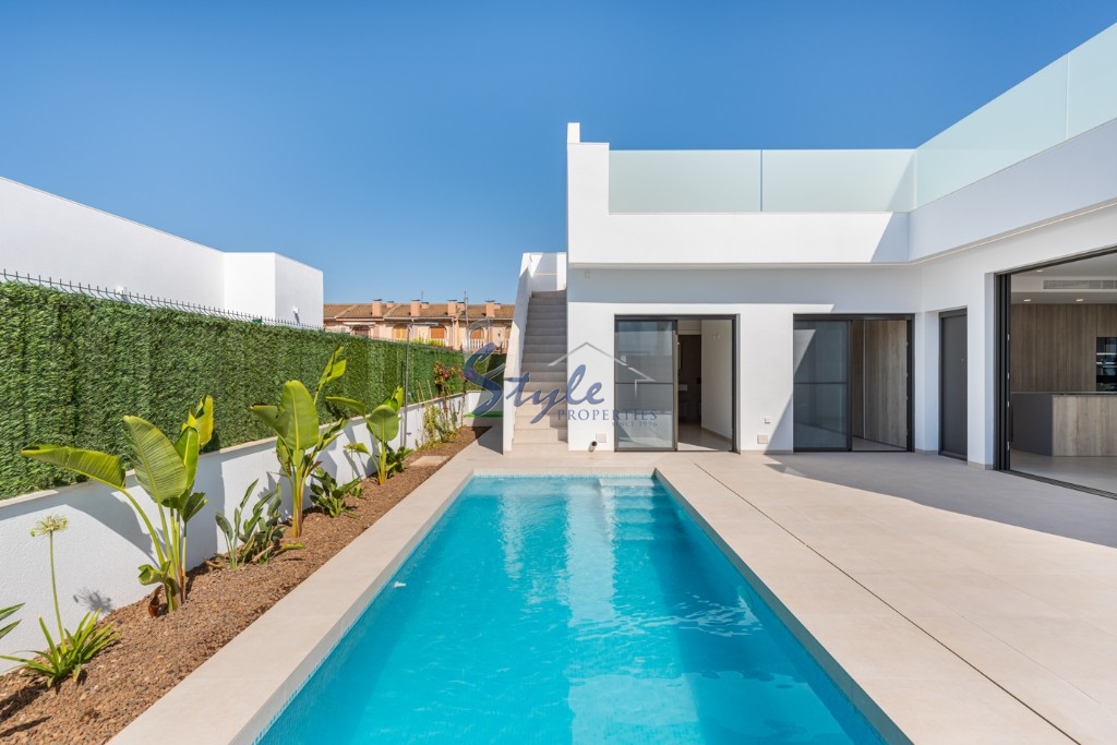 New build villas for sale in Los Alcázares, Murcia, Spain. ON1693