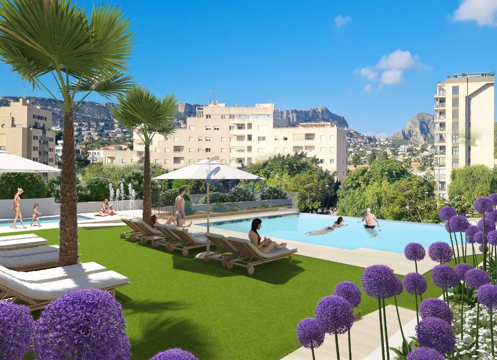 New build apartments in Calpe, Alicante, Costa Blanca, Spain. ON1713_2