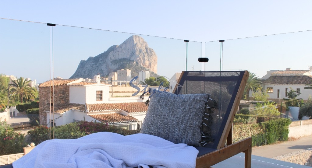 New build townhouses in Calpe, Alicante, Costa Blanca, Spain. ON1718