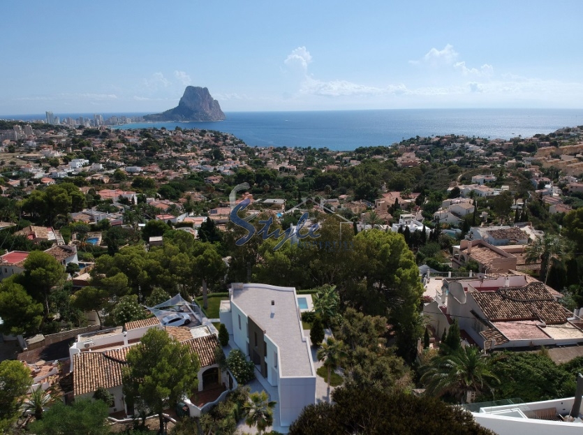 New build luxury villa for sale in Calpe, Costa Blanca, Spain. ON1774