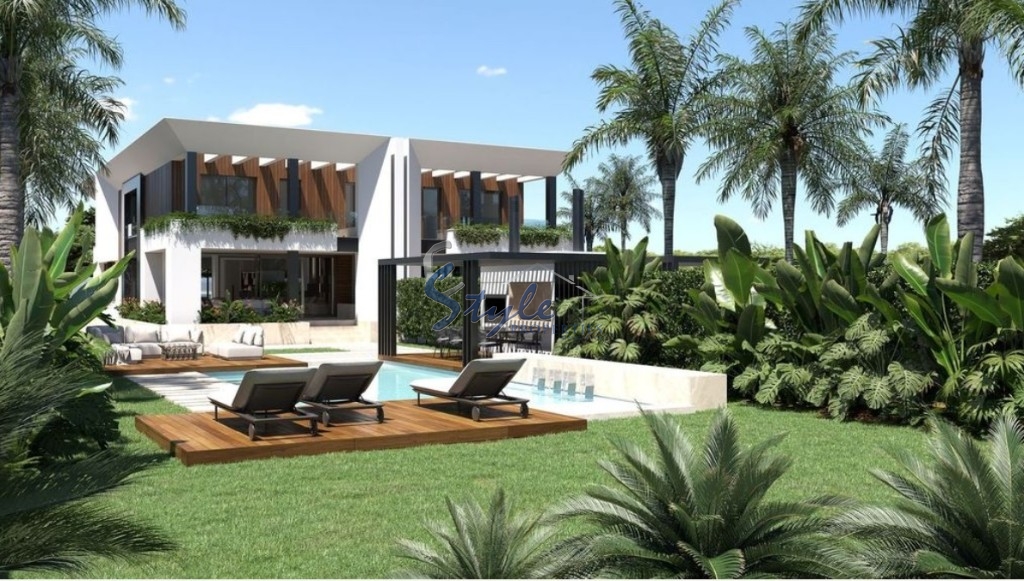 Villa de lujo de nueva construcción en venta en Los Balcones, Torrevieja, Costa Blanca. ON1804