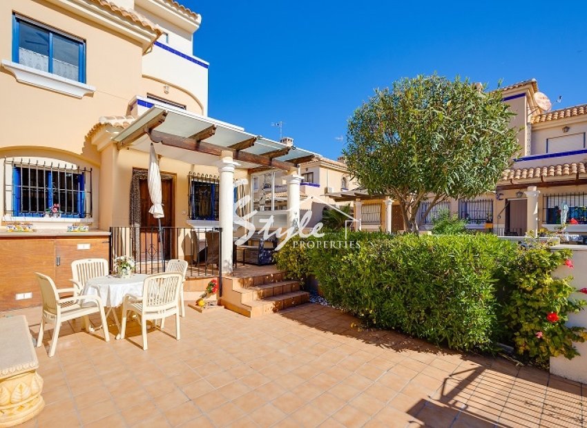 3-Bedroom Townhouse for Sale in La Zenia, Orihuela Costa – Walking Distance to the Beach & Zenia Boulevard. ID1465