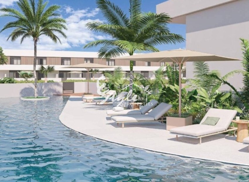 Adosada de obra nueva en venta en Pilar de la Horadada, Costa Blanca, España. ON1878