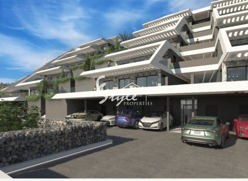 Apartamentos de lujo en venta en el nuevo complejo en Finestrat, Costa Blanca, España. ON1743
