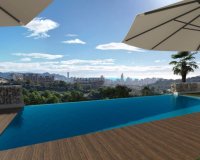 Apartamentos de lujo en venta en el nuevo complejo en Finestrat, Costa Blanca, España. ON1743