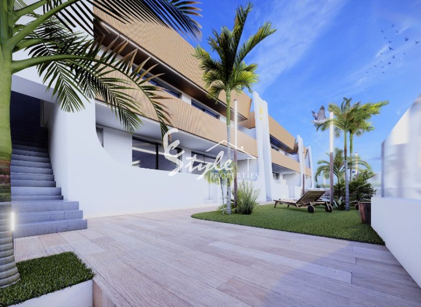 Apartamentos de obra nueva cerca de la playa en San Pedro del Pinatar, Costa Blanca, España. ON1549