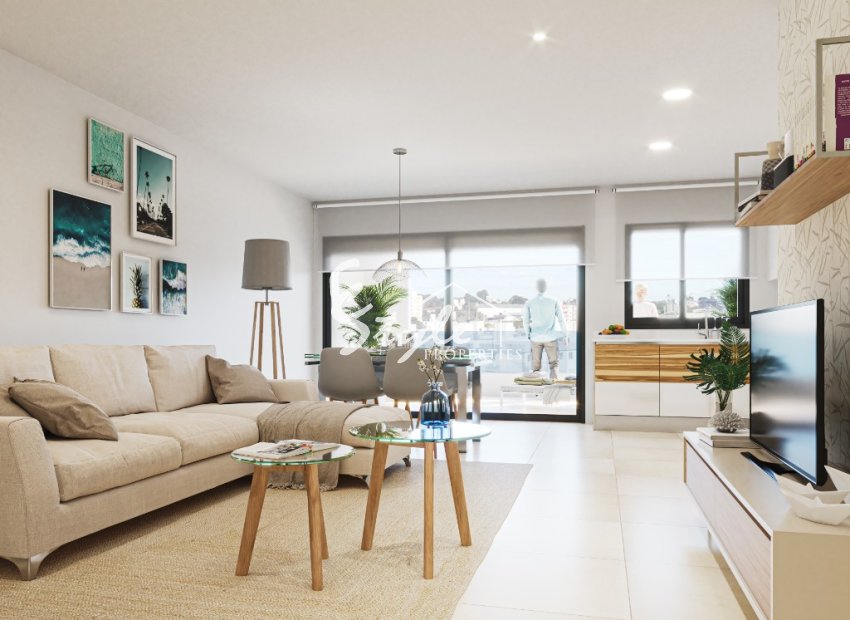 Apartamentos de obra nueva en Guardamar del Segura, Costa Blanca, España. ON1540