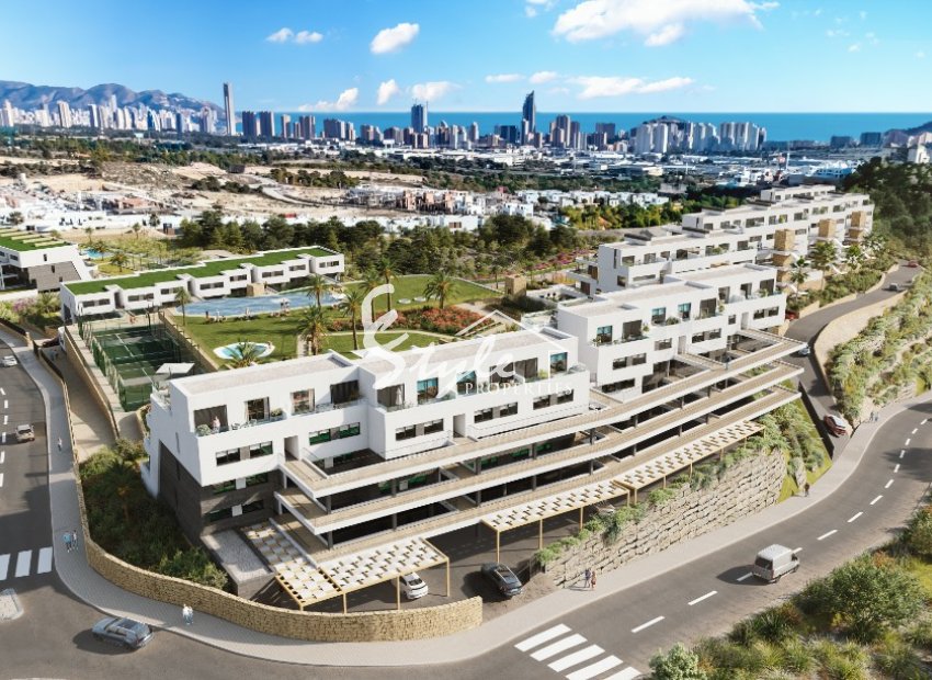 Apartamentos de obra nueva en venta en Finestrat, Alicante, Costa Blanca, España.ON1558_3