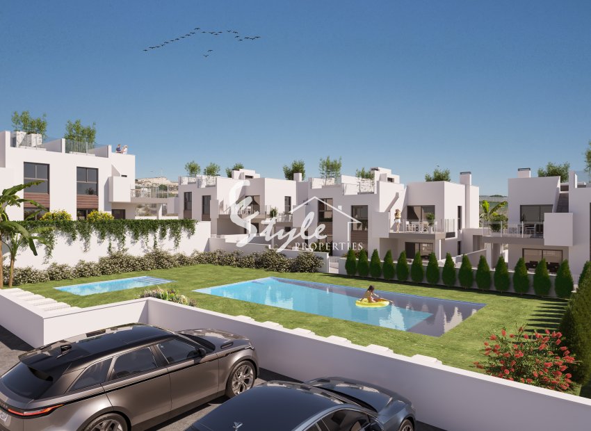 Apartamentos de obra nueva en venta en Vista Bella Golf, Orihuela, Costa Blanca, España. ON1487_A