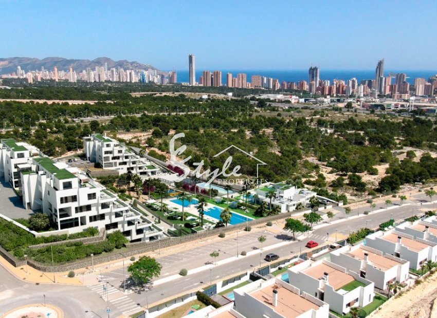 Apartamentos en venta en el nuevo complejo en Finestrat, Costa Blanca, España. ON1420