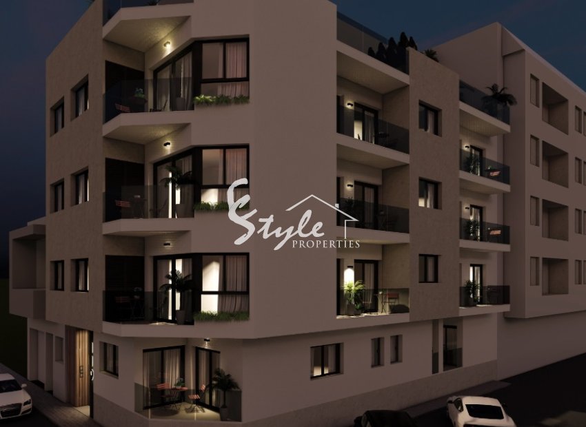 Apartamentos nuevos cerca de la playa en Guardamar del Segura, Costa Blanca, España.ON1853