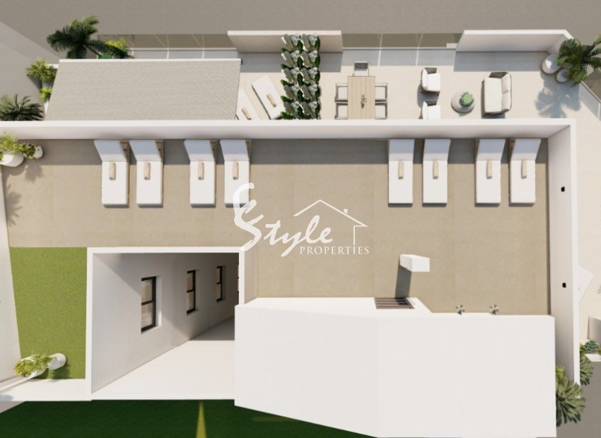 Apartamentos nuevos cerca de la playa en Guardamar del Segura, Costa Blanca, España.ON1853