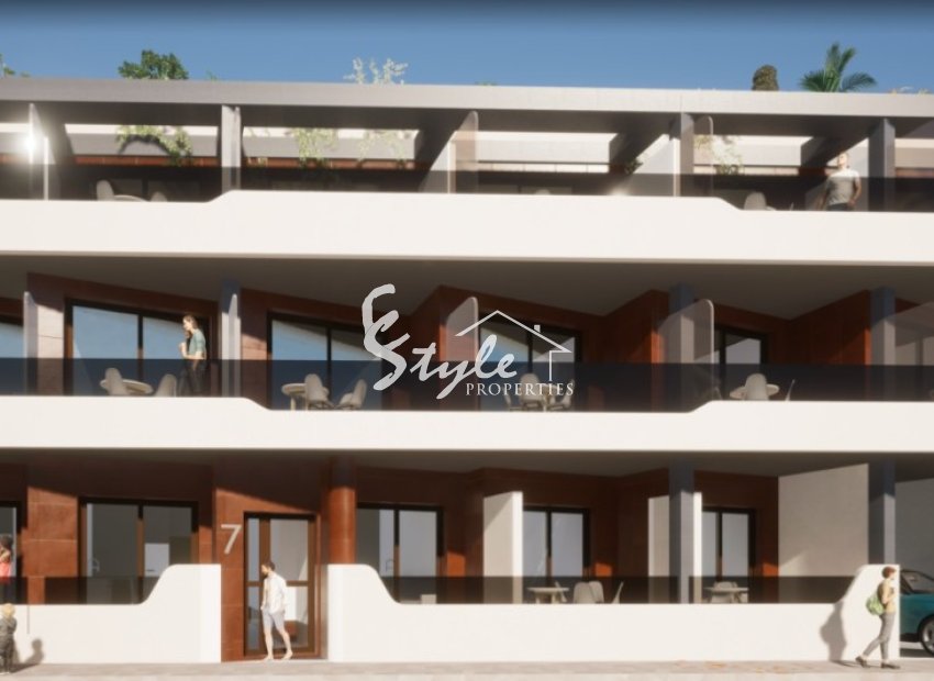 Apartamentos nuevos cerca del mar en Torrevieja, Costa Blanca, España.ON1639_1