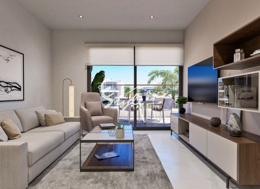 Apartamentos nuevos en venta en Torrevieja, Costa Blanca, España.ON1737