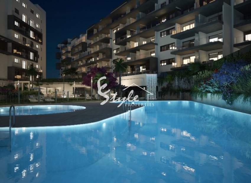 Apartments for sale in the new project in Campoamor, Costa Blanca, Spain. ON086_3