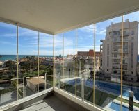 Beachfront apartment in  Aqua Nature, La Mata, Torrevieja with direct sea views, Costa Blanca, Spain. ID 2756