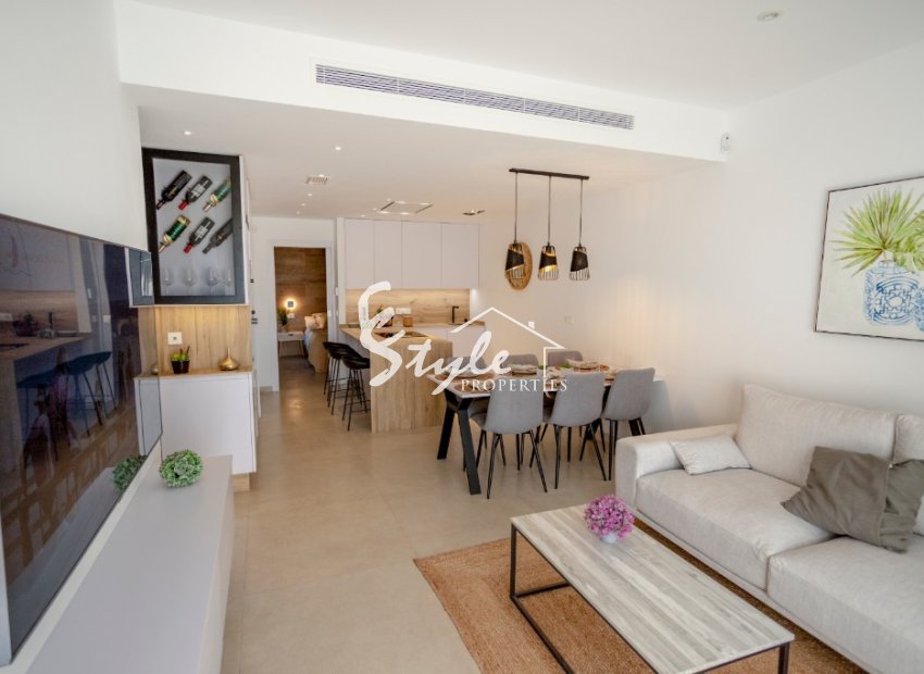 Buy new bungalow close to the sea in San Pedro del Pinatar, Costa Blanca. ID: ON1358