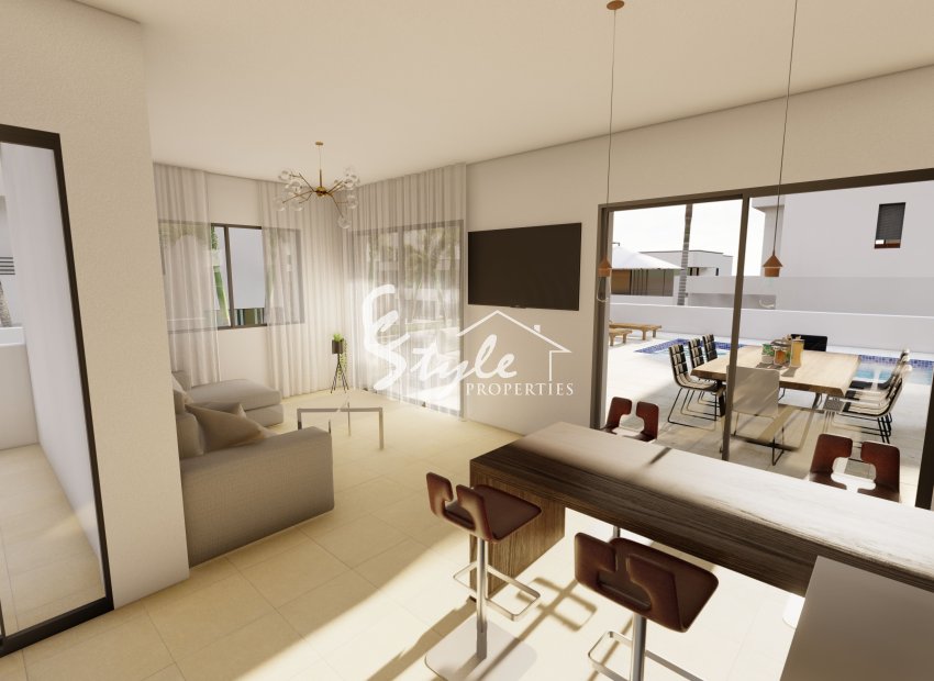 Buy New villa with plot and private pool in Ciudad Quesada close to the sea. ID ON1145_44