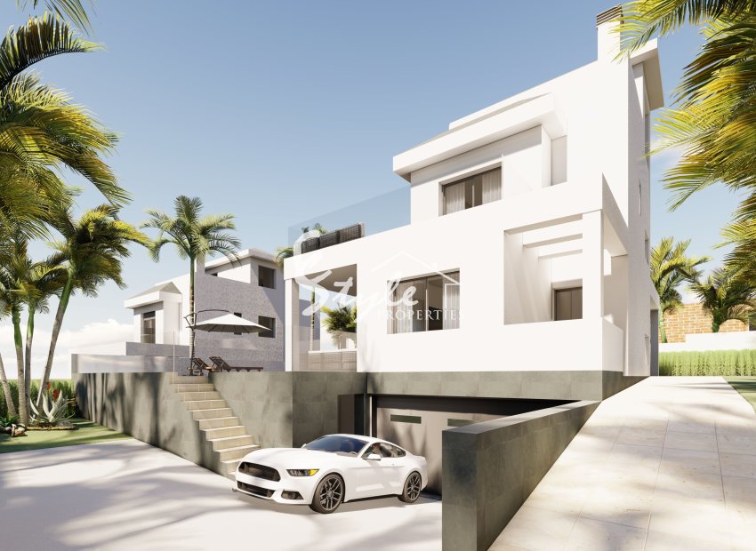 Buy New villa with plot and private pool in Ciudad Quesada close to the sea. ID ON1145_44