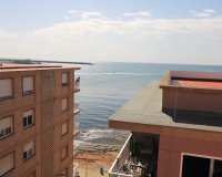 Buy penthouse apartment in Costa Blanca steps from the sea and beach in Torrevieja, Playa de los Naufragos. ID: 6173