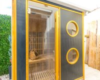 Comprar dúplex adosado con jardín y piscina en Los Balcones, Torrevieja. ID 6250