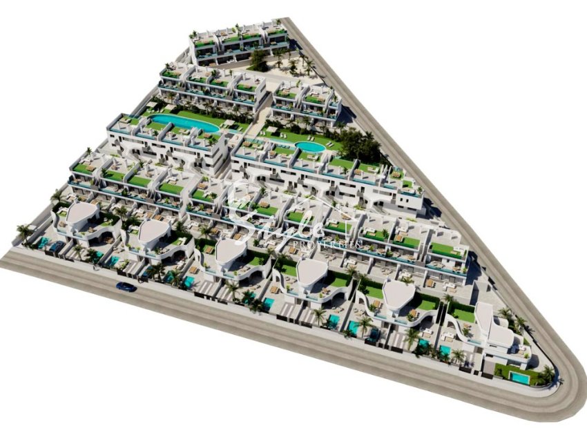 Двухуровневые апартаменты на продажу в Лос Балконес, Торревьеха, Коста Бланка, Испания. ON1463_B