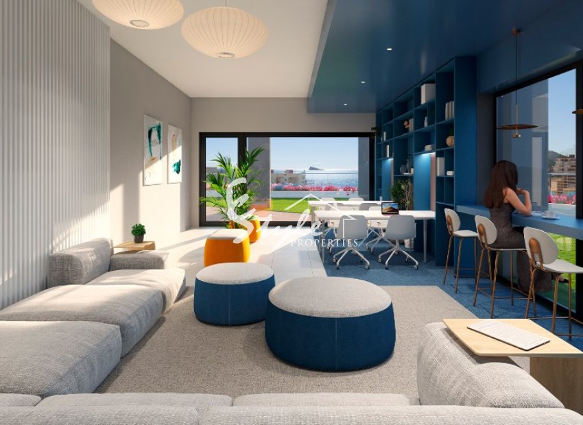 En venta apartamento nuevo cerca de la playa en Benidorm, Costa Blanca, España ON1521_2