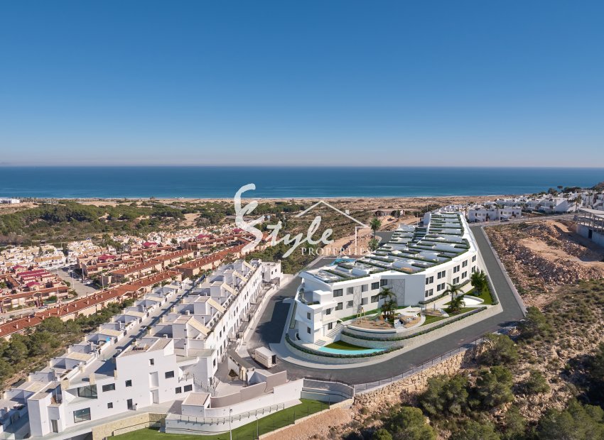 En venta apartamento nuevo planta baja con jardín en Santa Pola, Alicante, Costa Blanca, ON 709