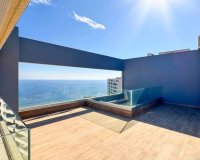 En venta ático  con vistas panorámicas al mar en Punta Prima ,Alicante, Costa Blanca, Spain ID 2607