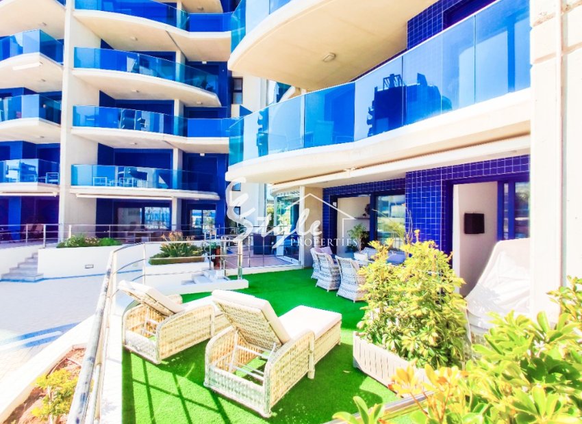 For rent apartment on the first line in Sea Senses, Punta Prima, Costa Blanca. ID105